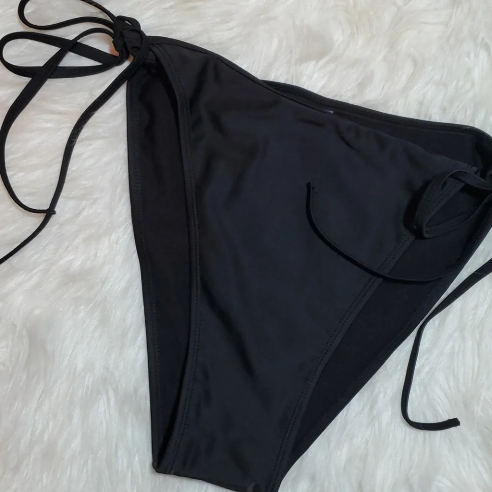 Black bikini bottoms size XL NEW